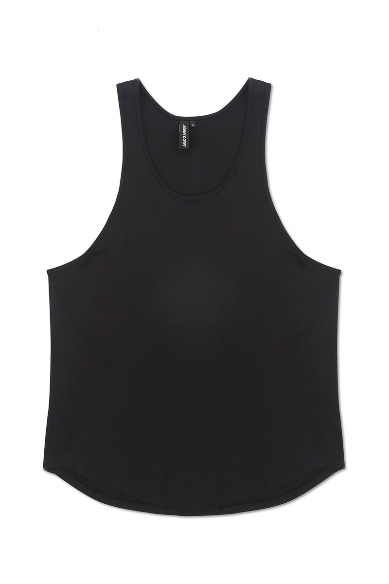 TANK TOP WITH INK IN BLACK