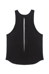 TANK TOP WITH INK IN BLACK
