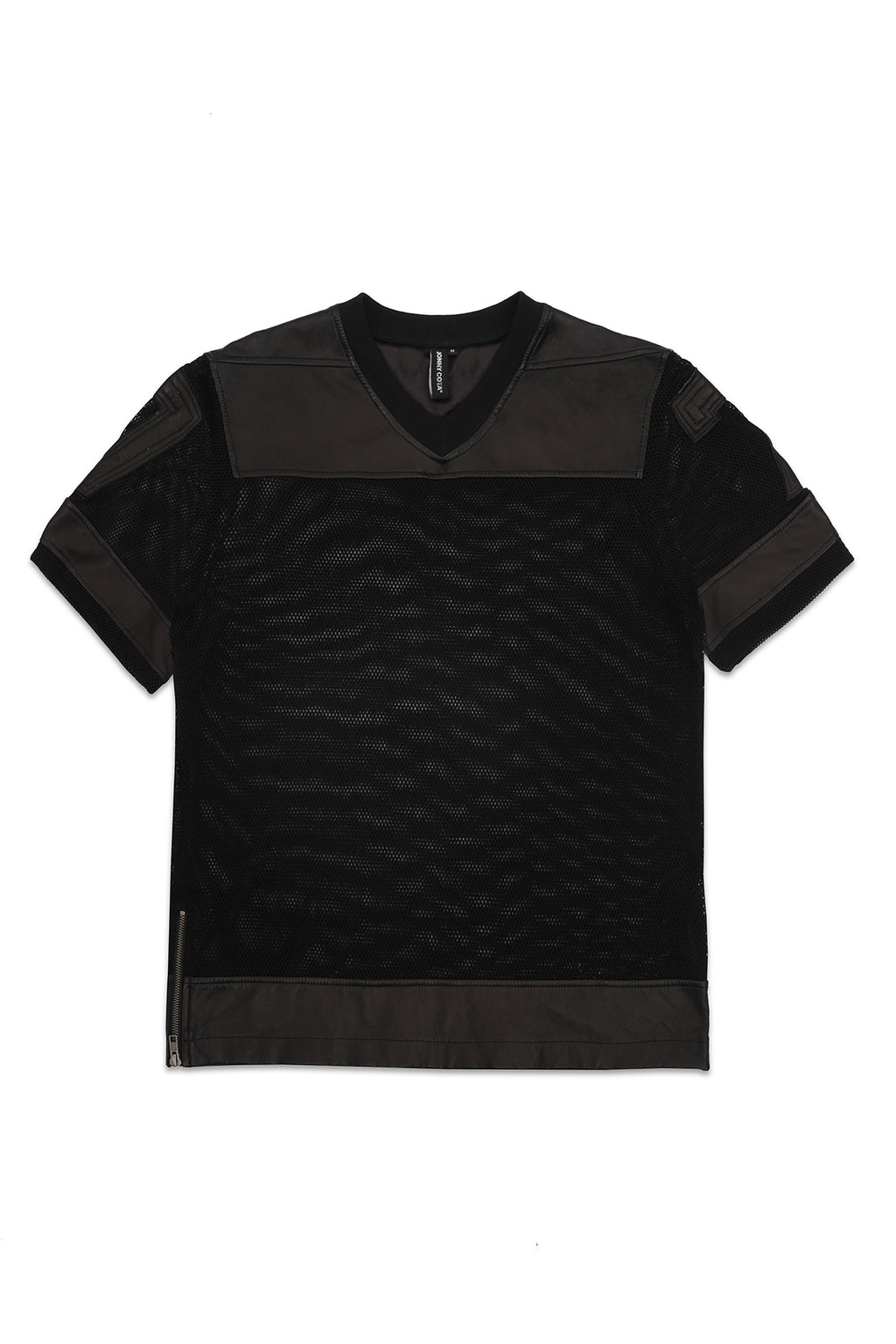 テンダーロイン　NFL MESH JERSER メッシュ　L 黒　ロゴ MESH LEATHER JERSEY IN BLACK – JONNY COTA