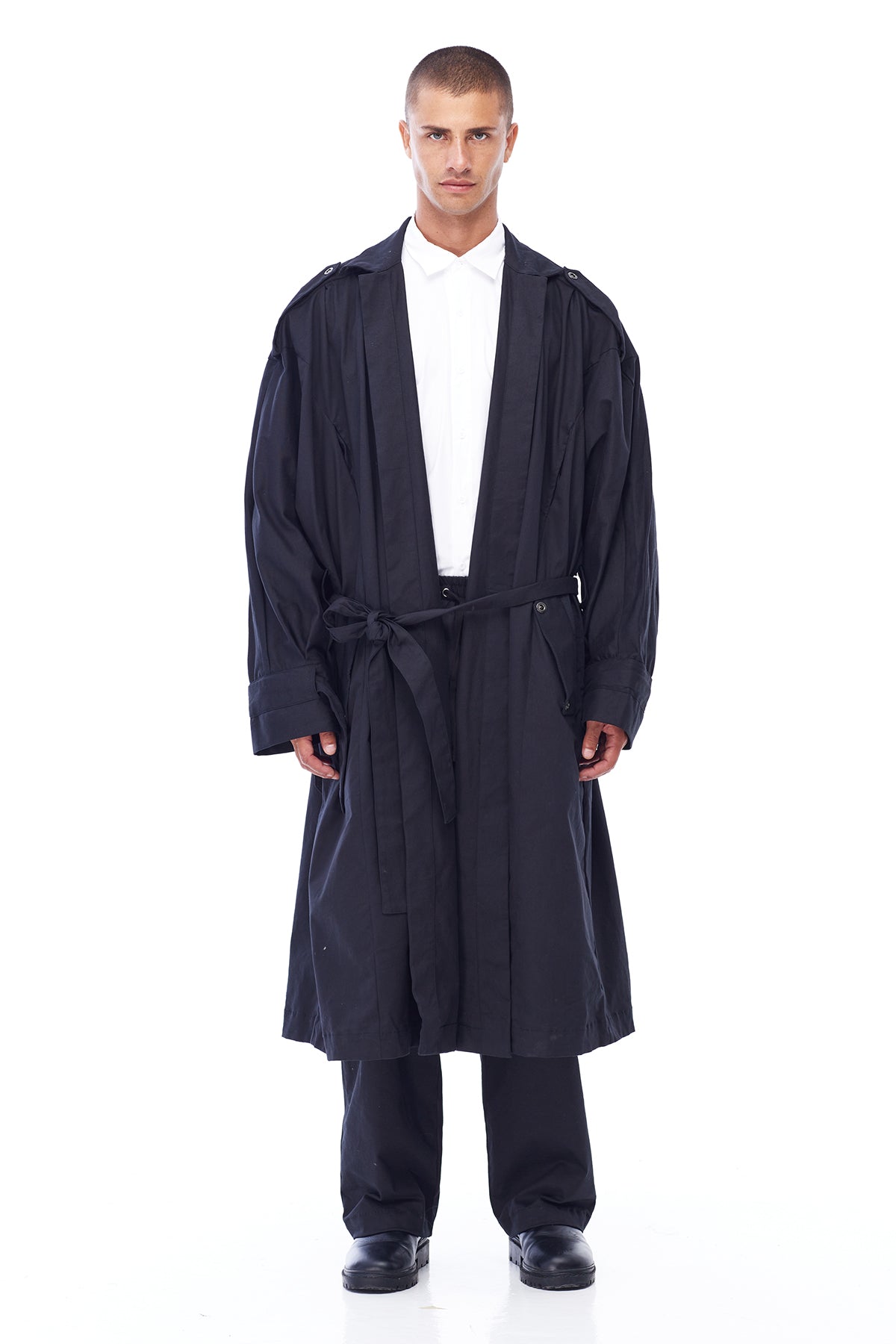 ohotoro　Lyon Half Trench Coat Agathan Coat – La Garçonne