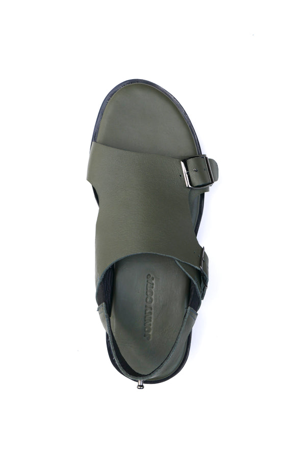 RIVER SANDAL IN ARMY GREEN