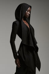 ROYAL HOODIE IN BLACK