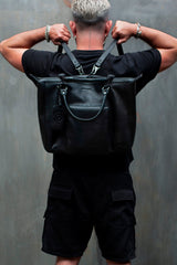 JONNY COTA accessories OS MESSENGER BAG IN BLACK