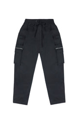 JONNY COTA aw23 CARGO BOXER PANTS IN BLACK