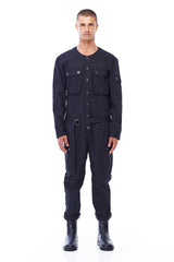 JONNY COTA aw23 CARGO JUMPSUIT IN BLACK