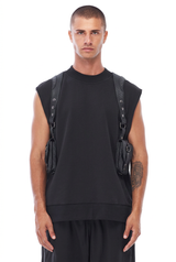 JONNY COTA mens-accessories ONE SIZE / SNAKE HOLSTER BAG IN SNAKE