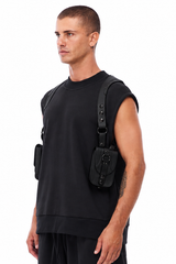 JONNY COTA mens-accessories ONE SIZE / TRIPLE BLACK HOLSTER BAG – TRIPLE BLACK