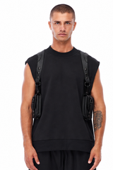 JONNY COTA mens-accessories ONE SIZE / TRIPLE BLACK HOLSTER BAG – TRIPLE BLACK
