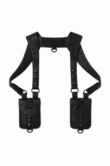 JONNY COTA mens-accessories ONE SIZE / TRIPLE BLACK HOLSTER BAG – TRIPLE BLACK