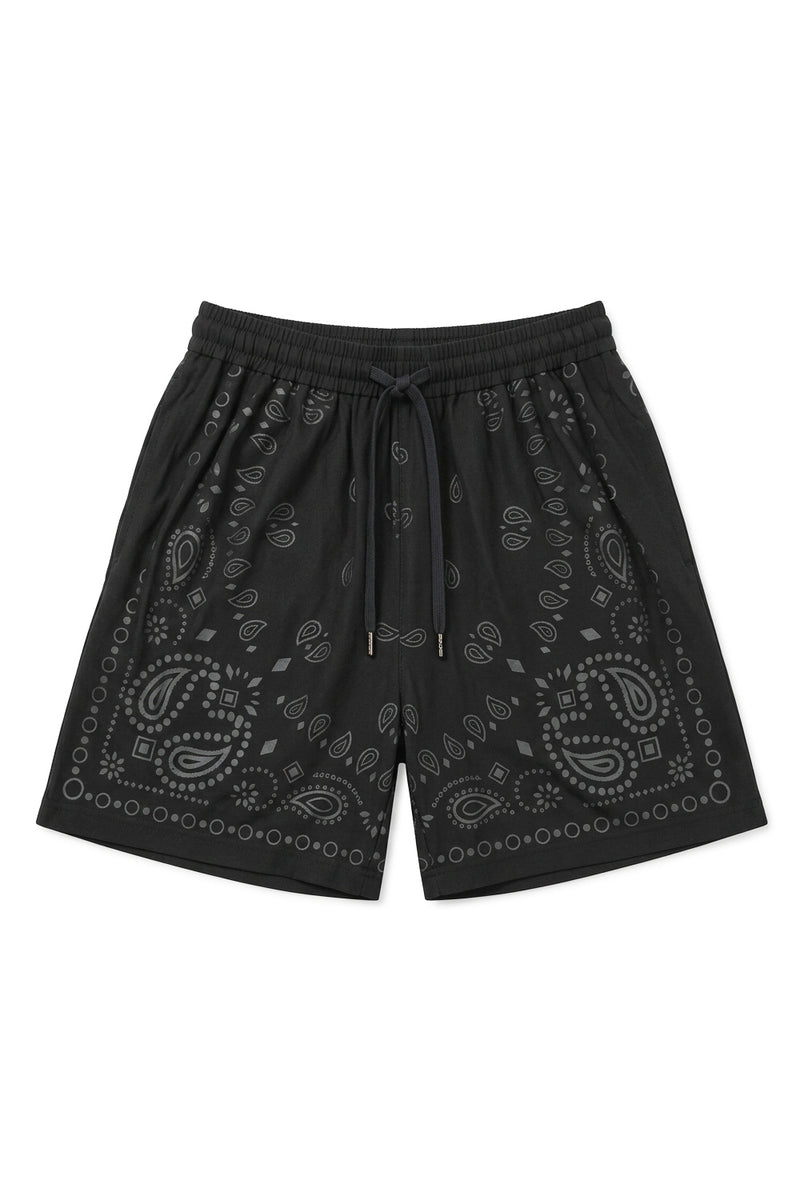 BANDANA BOXER SHORTS IN BLACK – JONNY COTA