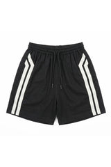 JONNY COTA mens-bottoms STRIPE BOXER SHORTS IN BLACK