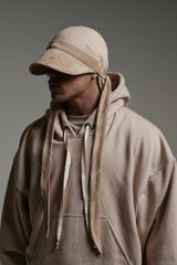 JONNY COTA mens-tops BOXER HOODIE IN TAN