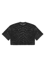 JONNY COTA mens-tops BOXER MESH SHIRT IN BLACK