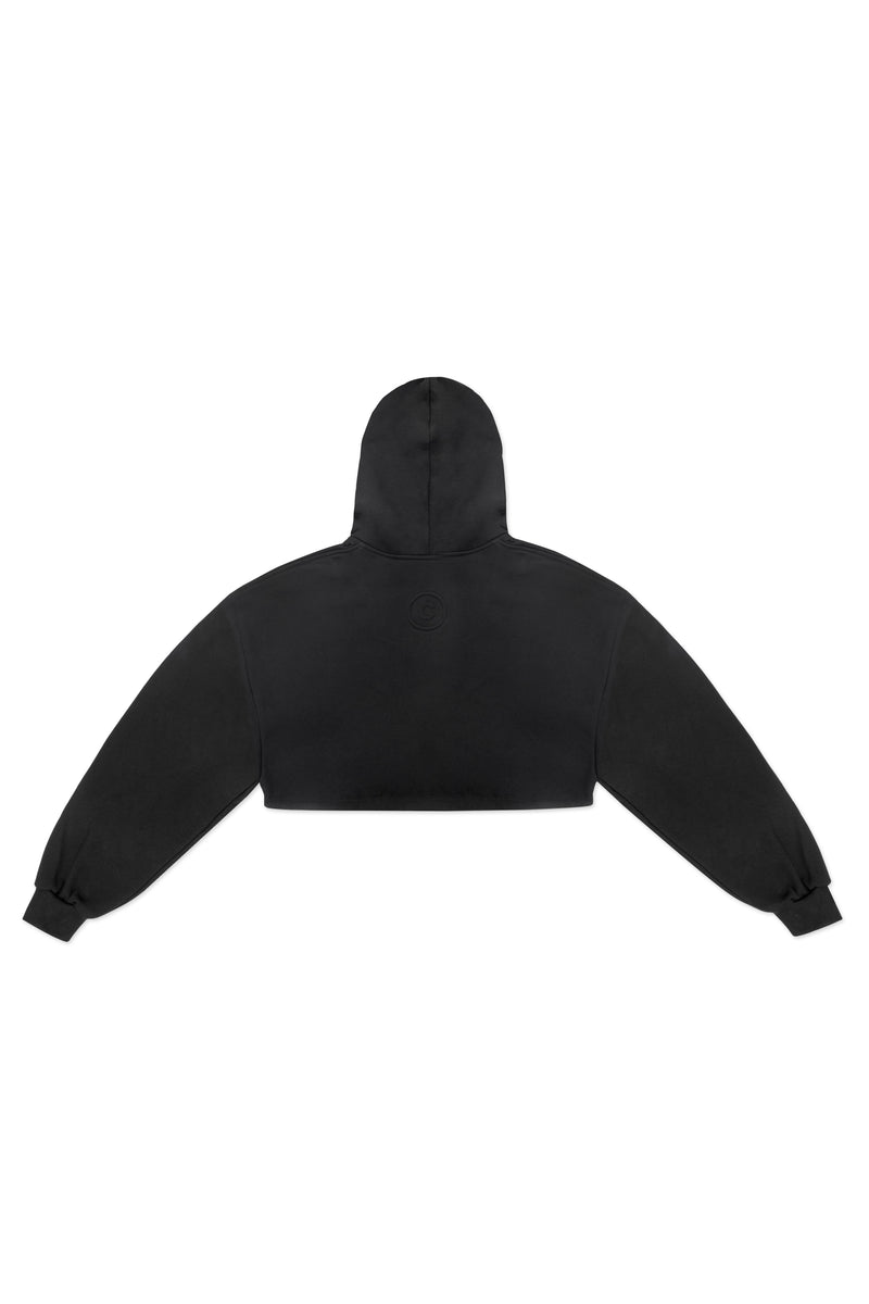 CROPPED HOODIE IN BLACK – JONNY COTA