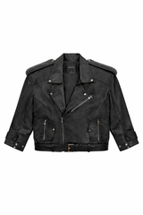 JONNY COTA One Size OVERSIZE LEATHER JACKET