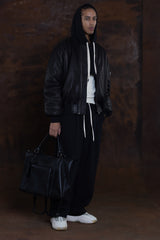 JONNY COTA Pants BAGGY SWEATPANT IN BLACK