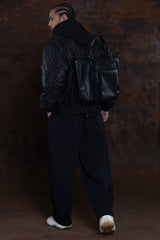 JONNY COTA Pants BAGGY SWEATPANT IN BLACK
