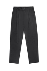 JONNY COTA PLEATED TROUSER IN BLACK