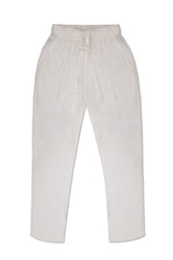 JONNY COTA SHEER BOXER PANTS IN WHITE