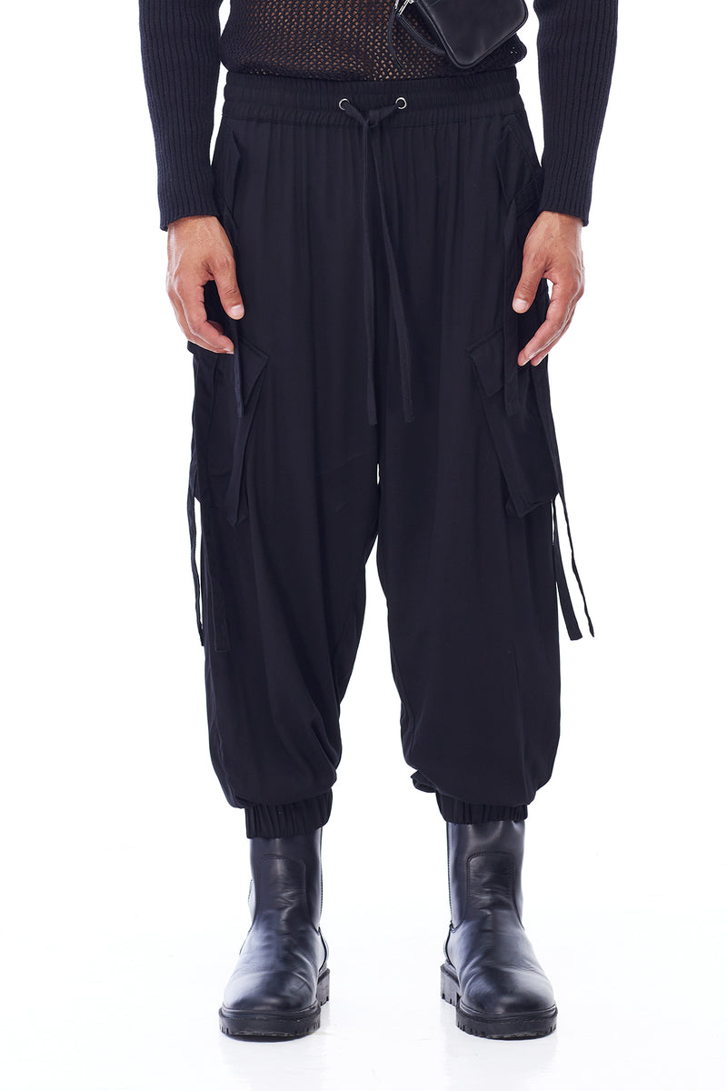CARGO PANT IN BLACK LIGHTWEIGHT – JONNY COTA