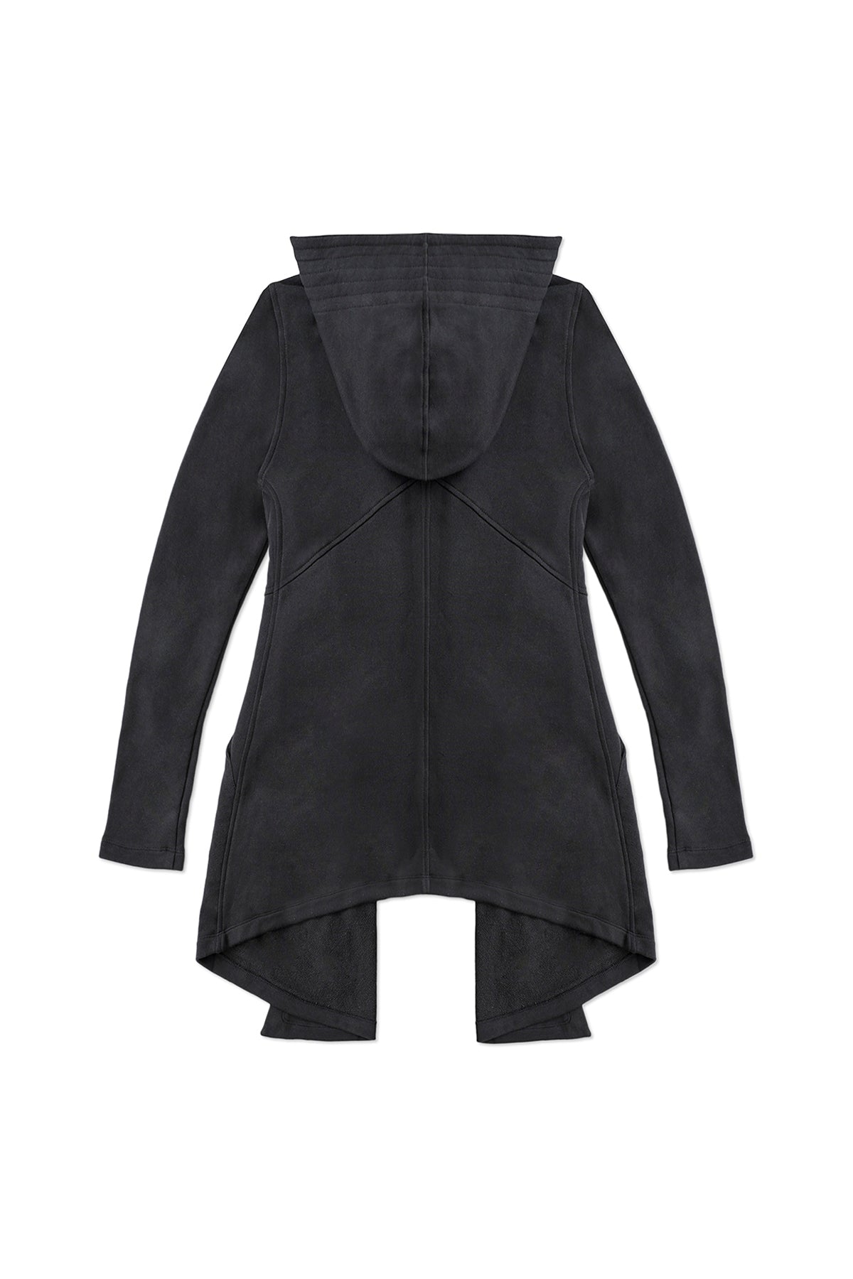 DRAPED HOODIE IN BLACK – JONNY COTA