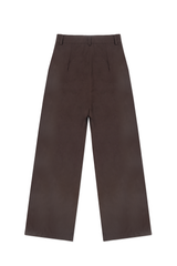 JONNY COTA women-bottoms EARHART TROUSER IN BROWN