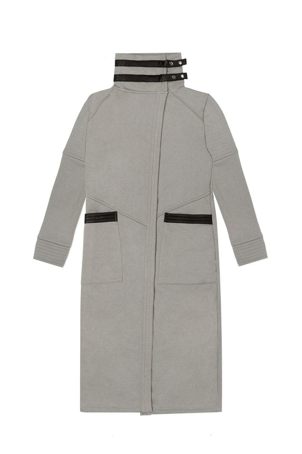 DUSTER COAT IN ASH FLEECE – JONNY COTA