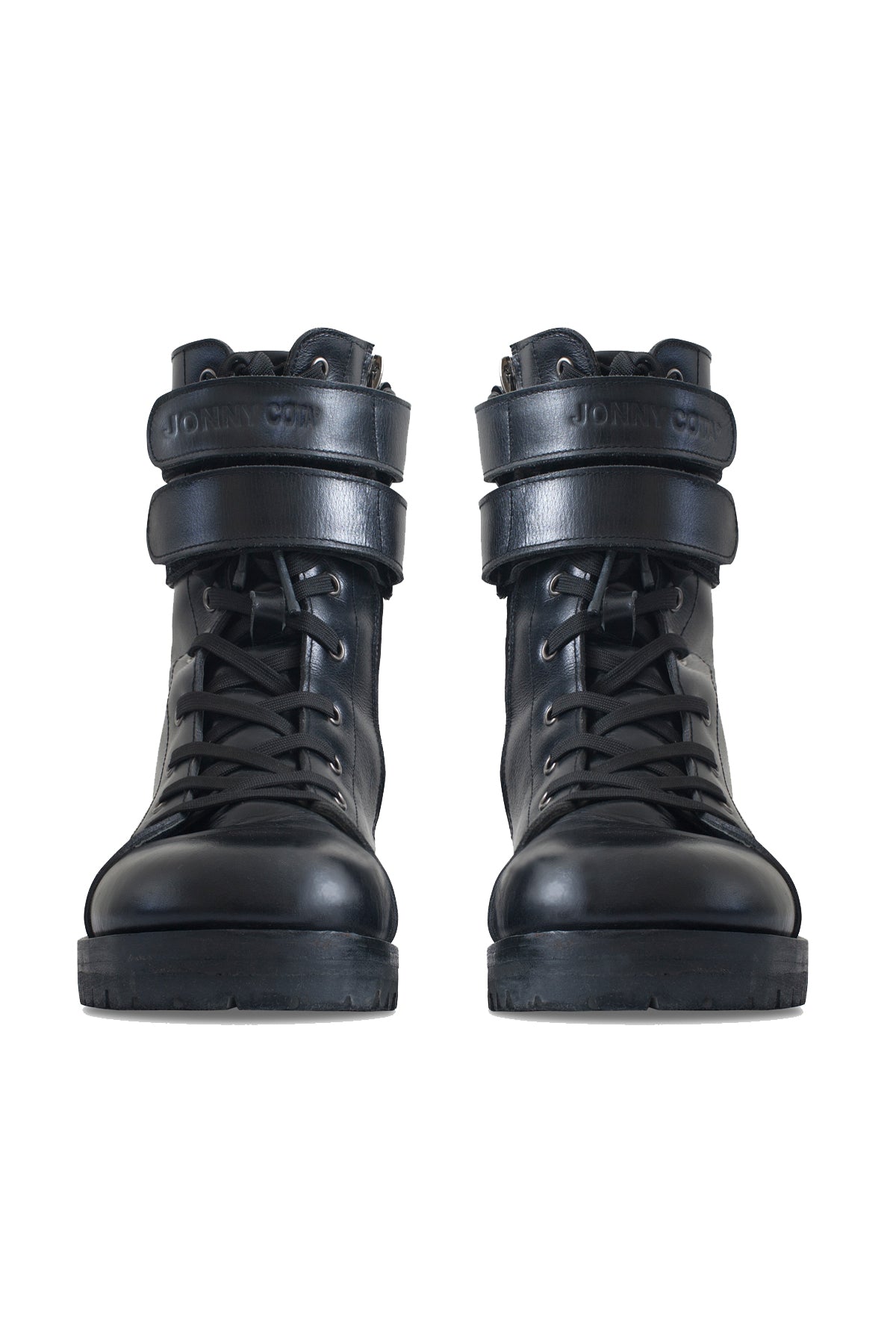 COMBAT BOOTS IN SHINY – JONNY COTA