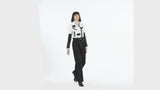 SHEARLING MOTO JACKET IN BONE