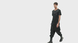 CARGO OVERALLS IN BLACK