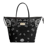 JONNY COTA accessories ONE SIZE BLACK BANDANA TOTE