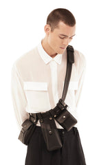 JONNY COTA accessories OS ARMY BELT BAG IN BLACK