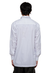 JONNY COTA BANDANA COLLAR SHIRT IN WHITE