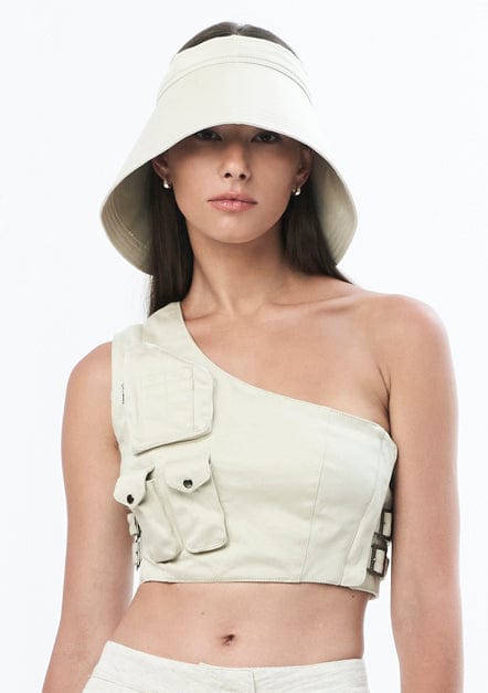 JONNY COTA BONE / ONE SIZE VISOR IN BONE