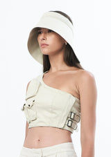JONNY COTA BONE / ONE SIZE VISOR IN BONE
