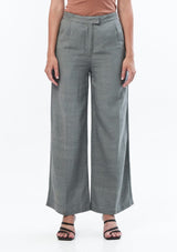 JONNY COTA Clothing GREY / XS TAILORED LINEN TROUSER IN GREY