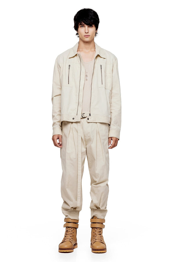 JONNY COTA DESERT JACKET IN BONE