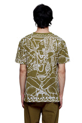 JONNY COTA KALI T-SHIRT IN OLIVE