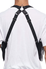 JONNY COTA mens-accessories ONE SIZE / BLACK SUSPENDER BAG