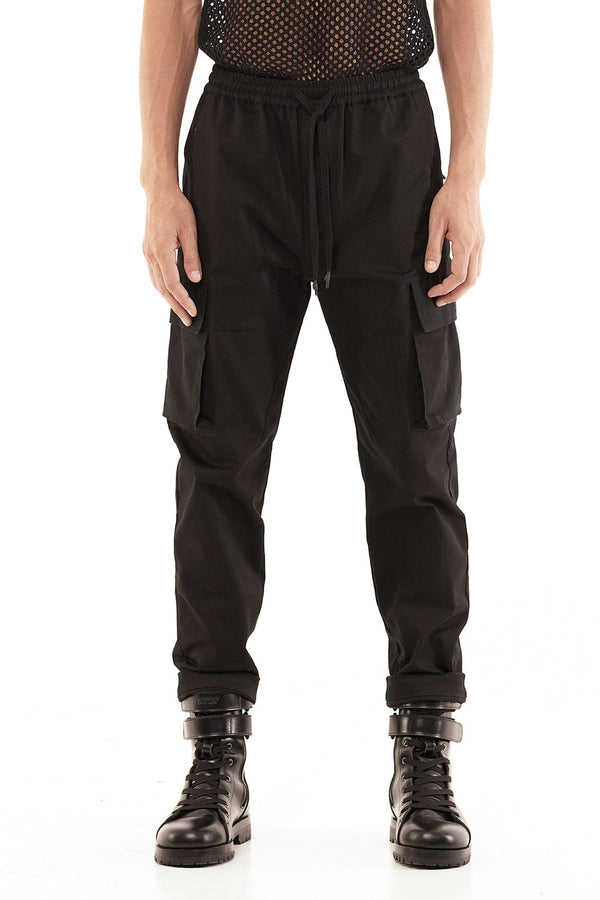 JONNY COTA mens-bottoms CARGO CLIMBING PANTS IN BLACK