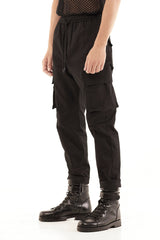 JONNY COTA mens-bottoms CARGO CLIMBING PANTS IN BLACK