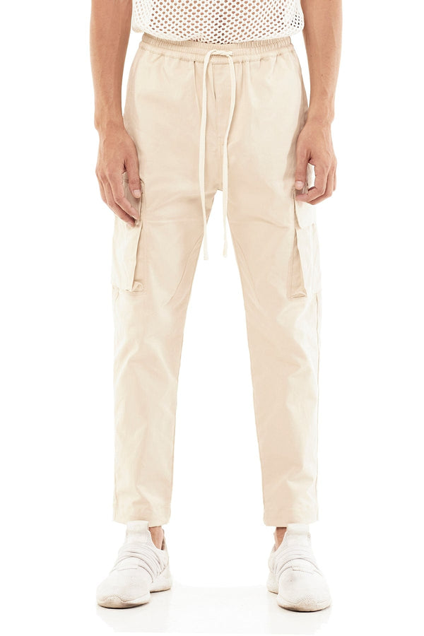 JONNY COTA mens-bottoms S / BONE CARGO CLIMBING PANTS IN BONE