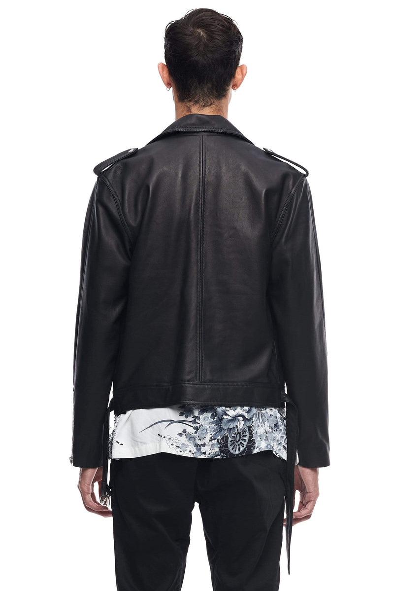 JONNY COTA mens-outerwear BIKER JACKET