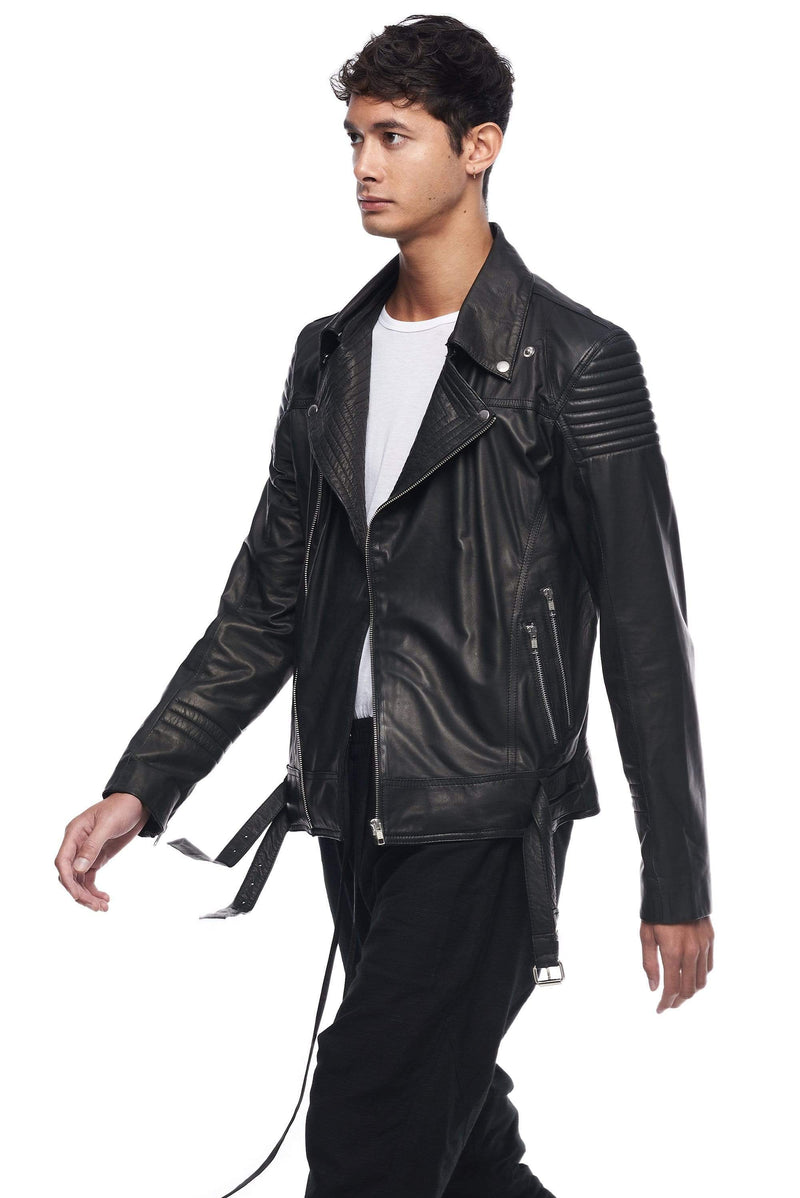 JONNY COTA mens-outerwear MOTORCYCLE JACKET