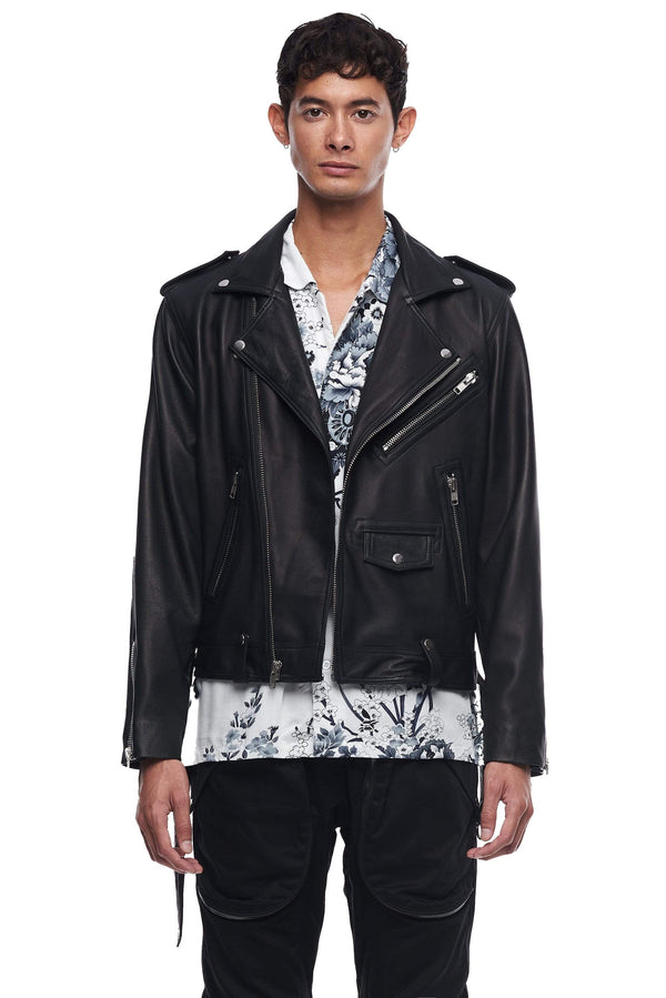 JONNY COTA mens-outerwear XS BIKER JACKET