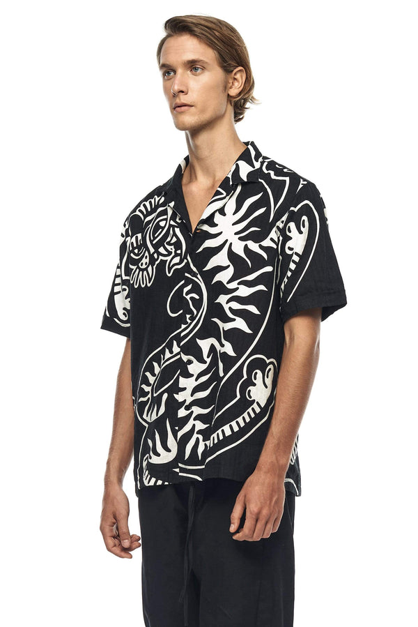 JONNY COTA MENS TOPS PANTHER PARTY SHIRT