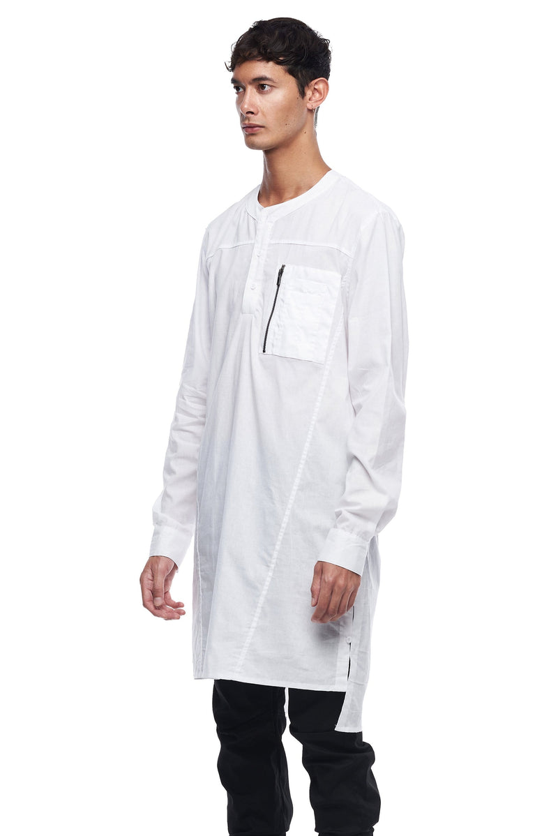 JONNY COTA mens-tops QUAD TUNIC IN WHITE