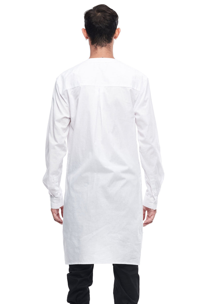 JONNY COTA mens-tops QUAD TUNIC IN WHITE