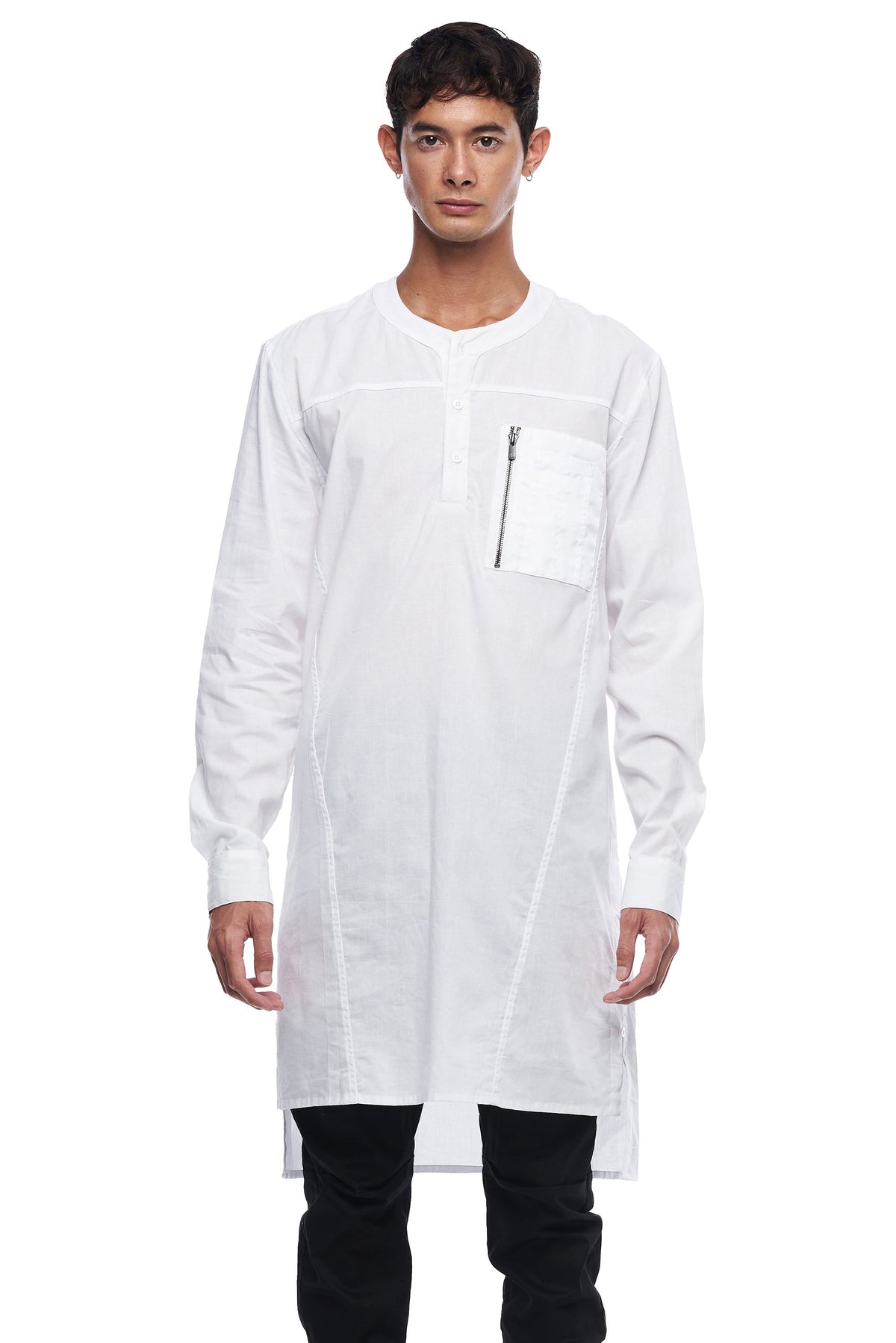 QUAD TUNIC IN WHITE – JONNY COTA