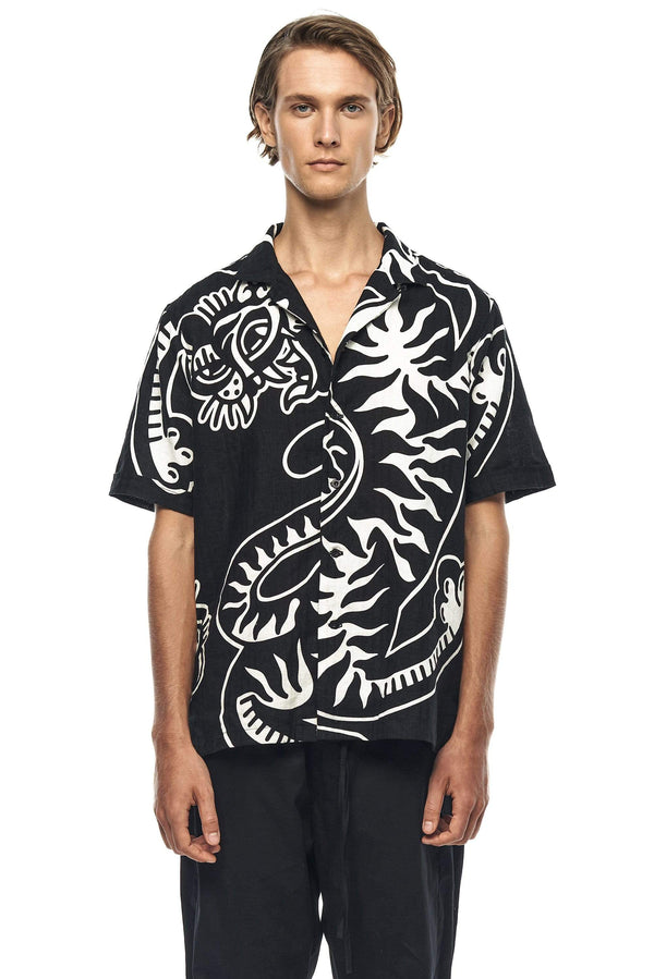 JONNY COTA MENS TOPS XS / BLACK PANTHER PARTY SHIRT